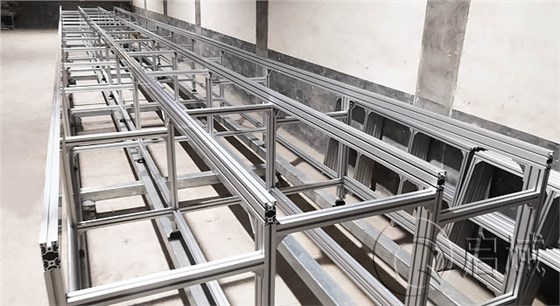 大型铝材设备框架