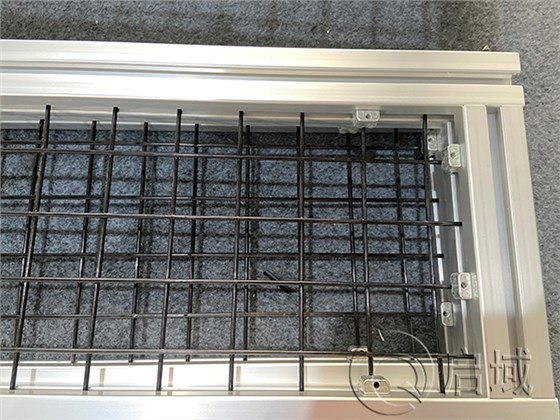 围栏网卡螺母块固定